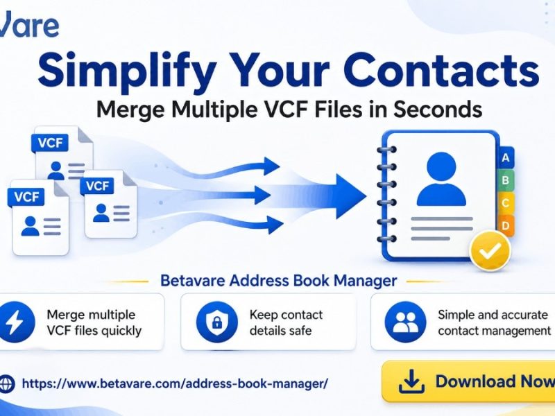 How to Merge Multiple VCF Files into One Without Losing Contacts