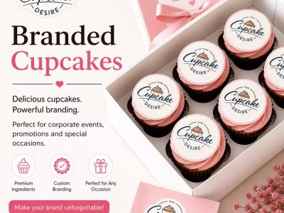 Branded Cupcakes in Melbourne - The Cupcake Desire
