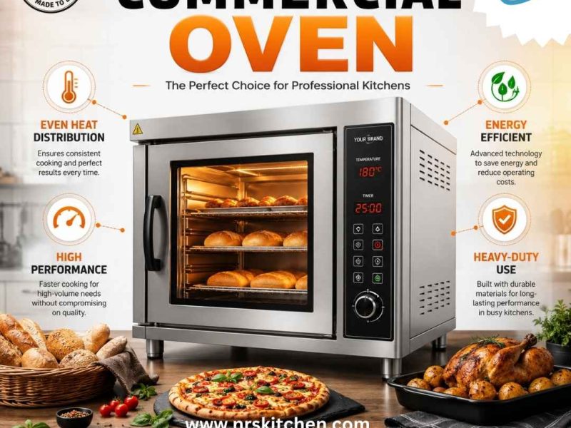 Durable Commercial Oven for Bakery and Restaurant Use