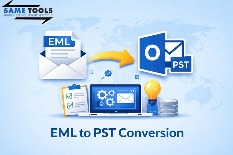 Convert emails into PST format