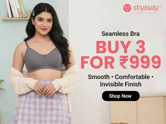 Seamless Bras for Women | Buy 3 at ₹999