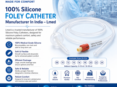 100% Silicone Foley Catheter Manufacturer In India – Lmed
