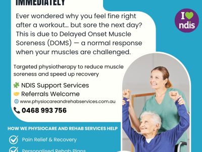 Why Muscle Pain Shows Up Later, Not Immediately | Physiotherapy Support
