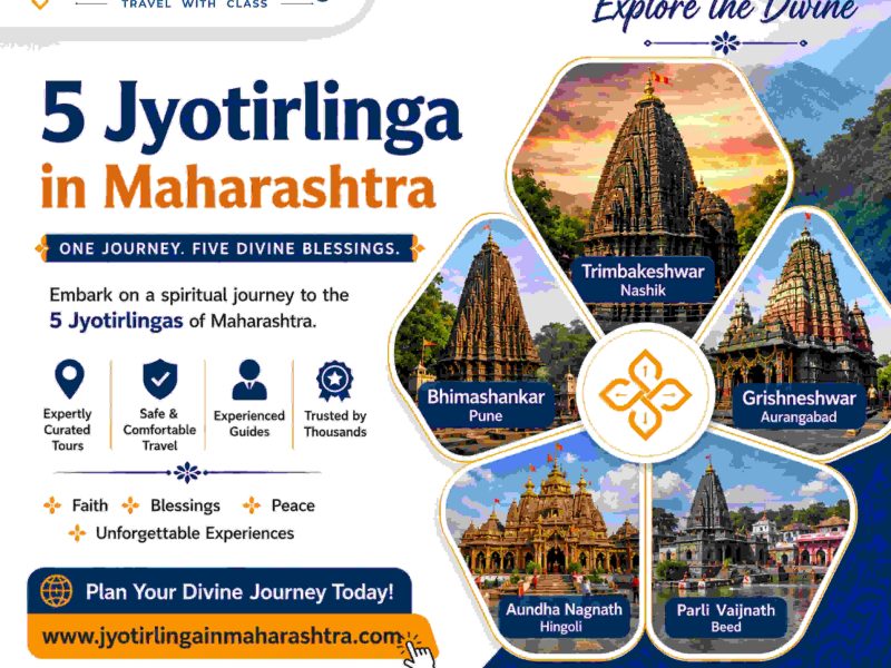Affordable Jyotirlinga Pilgrimage Tour with Stay