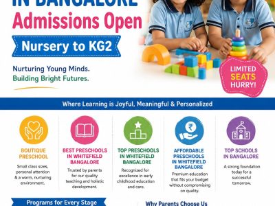 Preschool Admissions in Whitefield Bangalore | Enroll Today