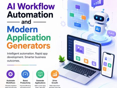 Building Intelligent Businesses with AI Workflow Automation and Modern Application Generators
