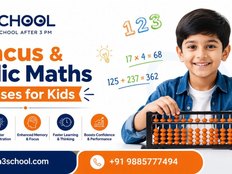 Enroll Your Child in Abacus & Vedic Maths Classes Today