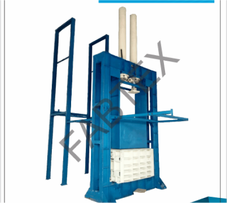 Efficient Automatic Waste Cotton Baling Press with SILO Unit | Fabtex Baler