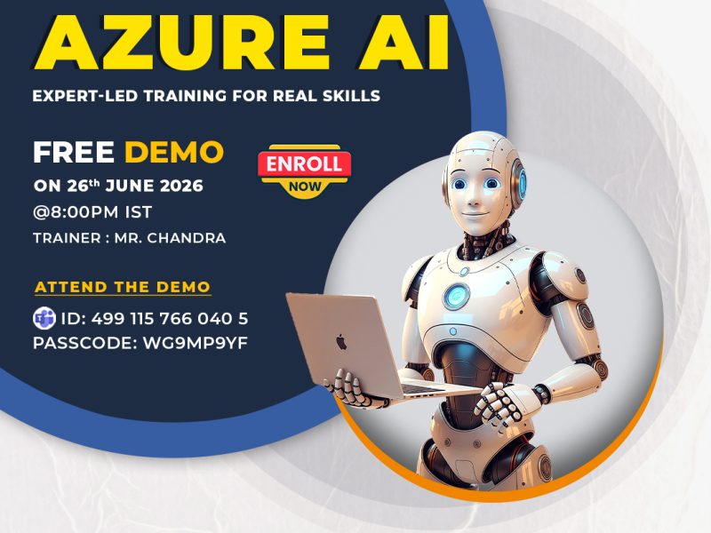 Azure AI Free Demo Class for Beginners and Experts