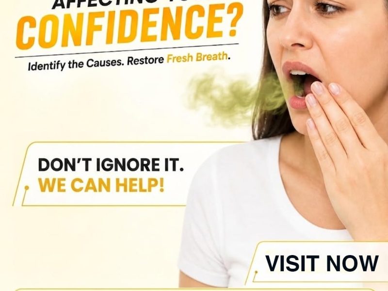 Bad Breath Treatment in AS Rao Nagar, Hyderabad.