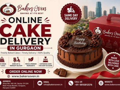 Order Online Cake Delivery in Gurgaon from Bakers Oven Today