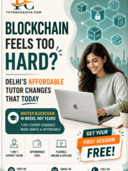Feeling Lost in Blockchain? Affordable Blockchain tutor Delhi Can Help