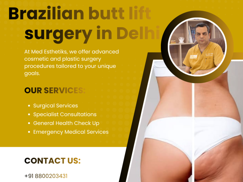 Buttock Enhancement Surgery in Delhi | Achieve Beautiful Body Contours