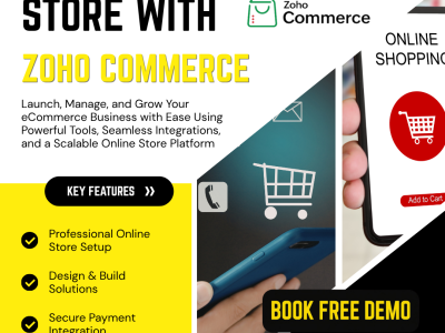 Build Your Online Store with Zoho Commerce