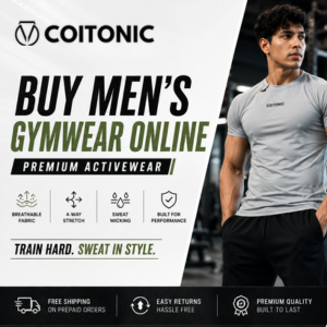 Buy Men’s Gymwear Online – Premium Activewear | Coitonic