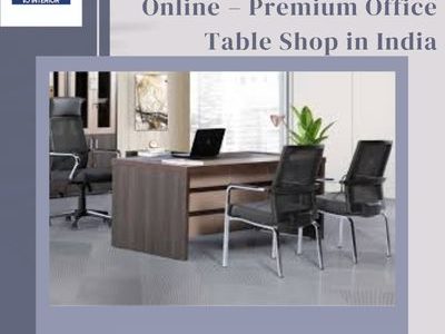 Buy Modern Office Table Online – Premium Office Table Shop in India