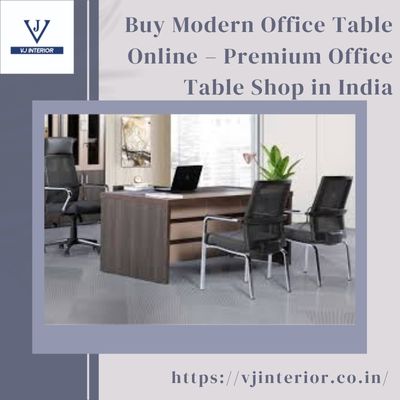 Buy Modern Office Table Online – Premium Office Table Shop in India