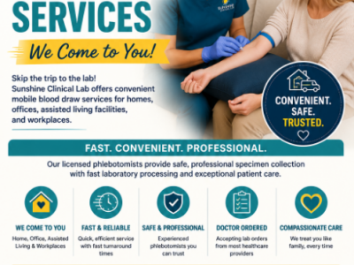 Mobile Blood Draw Services – We Come to You