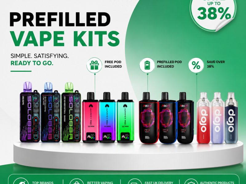 Prefilled Vape Kits at The E-Cig Store UK
