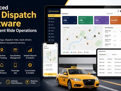 Advanced Taxi Dispatch Software for Efficient Ride Operations
