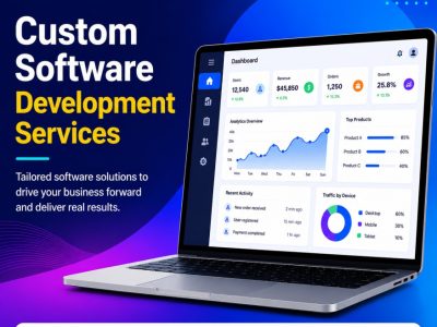 Custom Software Development Solutions for Startups & Enterprises