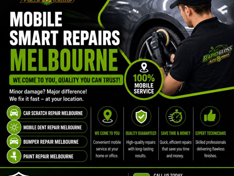 Who Offers Mobile SMART Repairs Melbourne? | Rapid Gloss