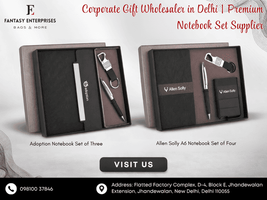 Corporate Gift Wholesaler in Delhi | Premium Notebook Set Supplier