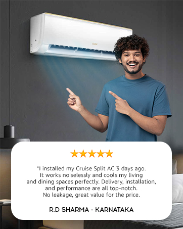 Buy Cruise 1.5 Ton 3 Star Inverter Split AC Online at Best Price