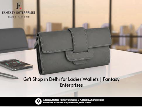 Gift Shop in Delhi for Ladies Wallets | Fantasy Enterprises