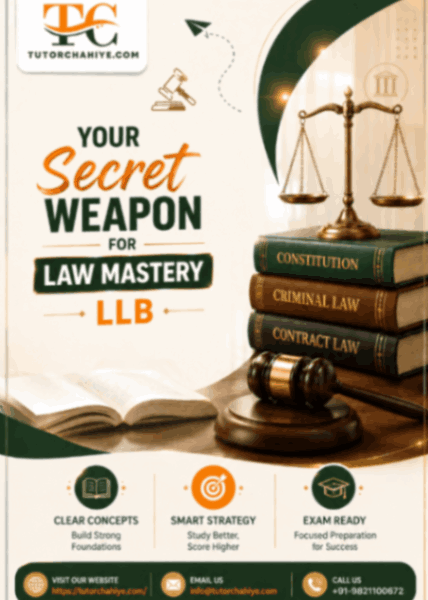 Still Confused? LLB home tutor Delhi Makes Law Easy to Understand