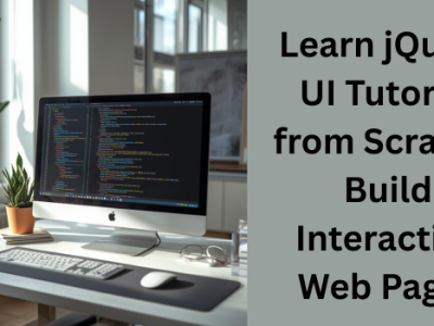 Learn jQuery UI Tutorial from Scratch