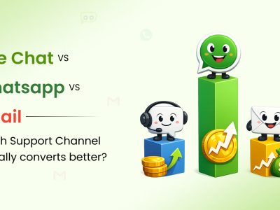 Live Chat vs WhatsApp vs Email: Which Channel Converts Best?