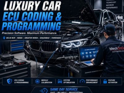 Luxury Car ECU Coding & Programming in Delhi NCR — MechOnGo Automobiles