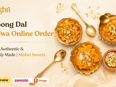 Moong Dal Halwa Online Order Rich, Authentic & Freshly Made | Mishri Sweets