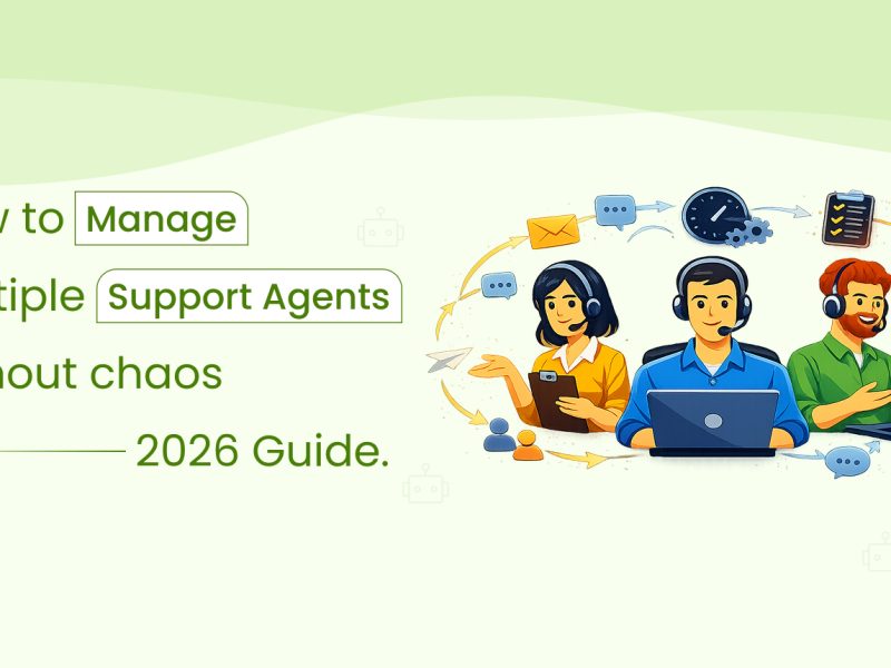 How to Manage Multiple Support Agents in Live Chat Without Chaos