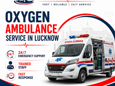 Oxygen Ambulance Service in Lucknow