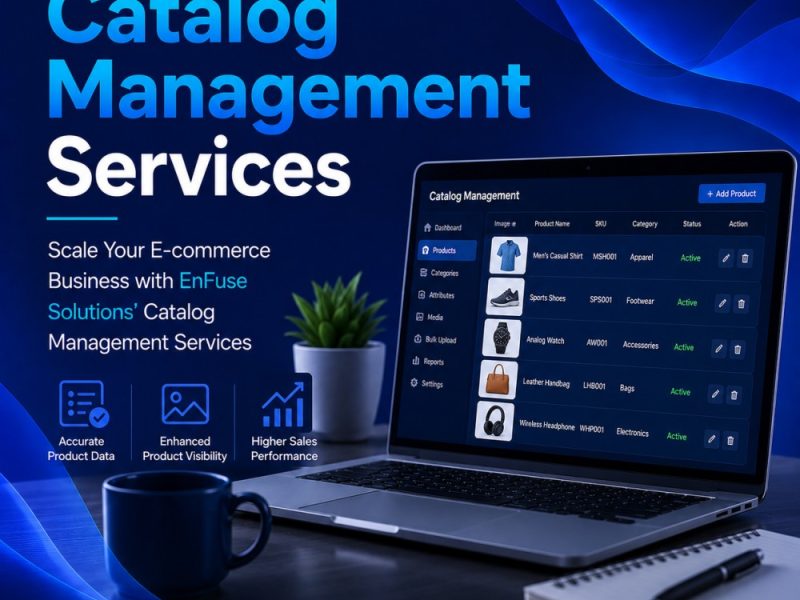 Scale Your E-commerce Business with EnFuse’s Catalog Management Services