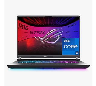 ASUS ROG Strix G16 (2025) Gaming Laptop, 16” FHD+ 16:10 165Hz/3ms Display, NVIDIA® GeForce RTX™ 5060 Laptop GPU, Intel® Core™ i7 Processor 14650HX, 16GB DDR5, 1TB Gen 4 SSD, Wi-Fi 7, Windows 11