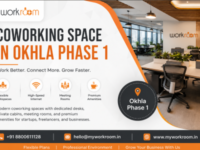 Top Coworking Space in Okhla Phase 1 for Startups & Teams