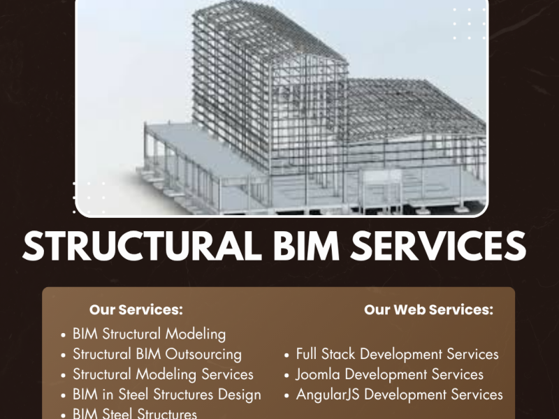 Accurate Structural BIM Services Backed by Modern Web Development Expertise in the USA
