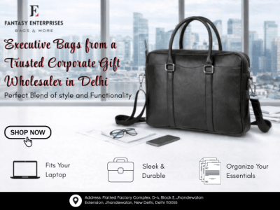 Executive Bags from a Trusted Corporate Gift Wholesaler in Delhi