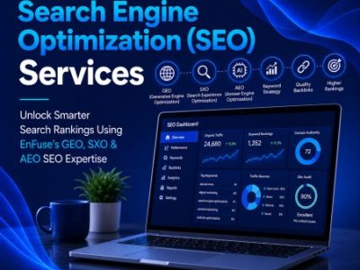Unlock Smarter Search Rankings Using EnFuse’s GEO, SXO & AEO SEO Expertise