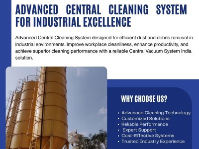 Central Cleaning System | Reliable Central Vacuum System India Solutions