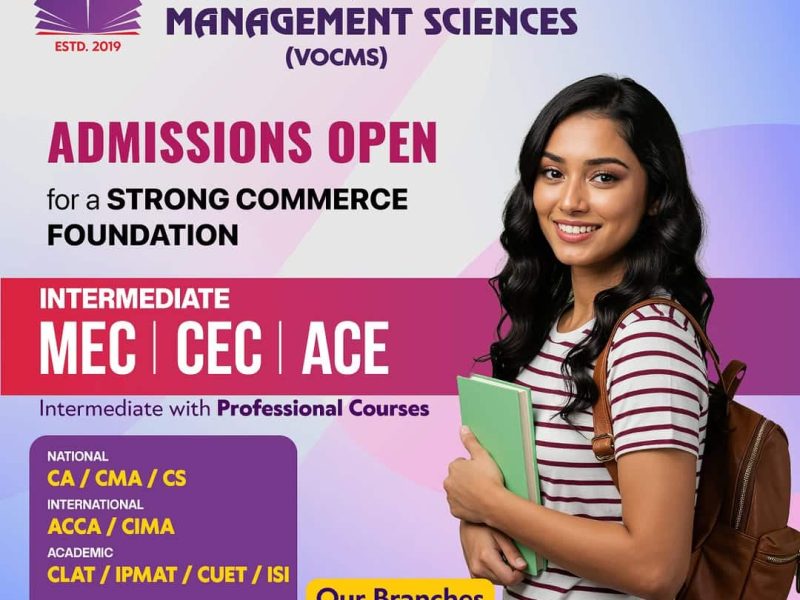 Best Commerce College In Hyderabad | Best Junior College for MEC/CEC/ACE in Hyderabad | VOCC