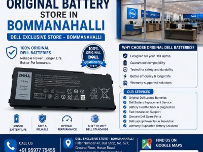 Dell Original Battery Store in Bommanahalli | Dell Exclusive Store Bengaluru