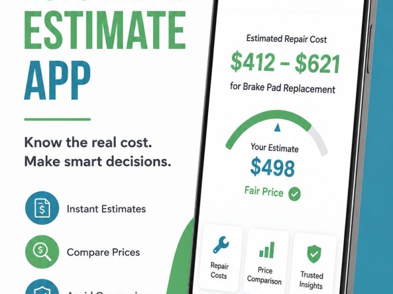 Compare Repair Quotes with the Smart Auto Repair Estimate App