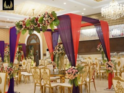 Couple's Dream Wedding Journey at Royal Halls