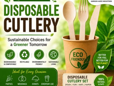 Eco Friendly & Biodegradable Disposable Cutlery Manufacturer & Supplier