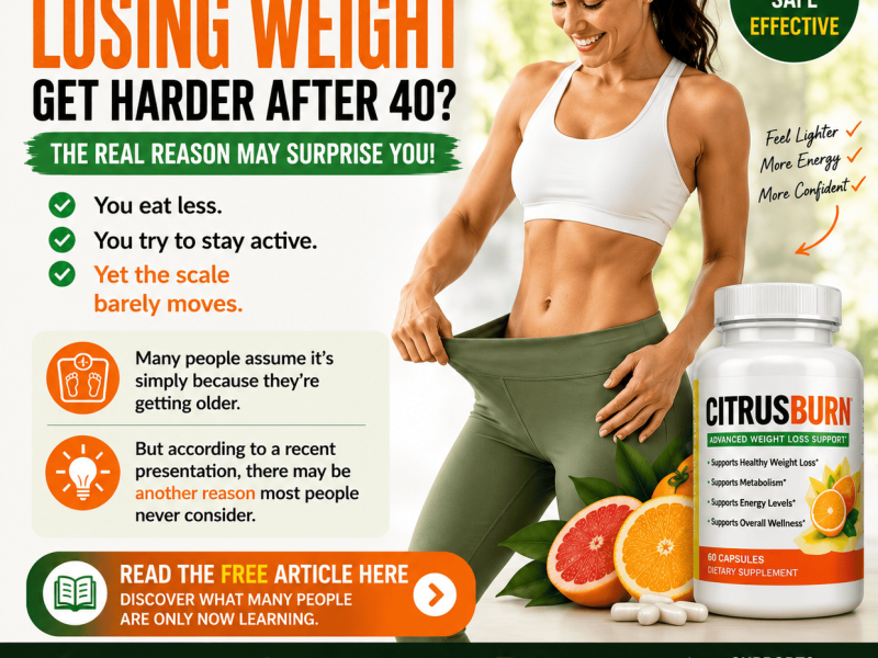 Why Does Losing Weight Become So Difficult After 40?