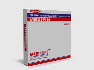 Medifin – Sterile Paraffin Gauze Dressing Manufacturer, Supplier & Global Exporter | Medicare Hygiene Ltd.